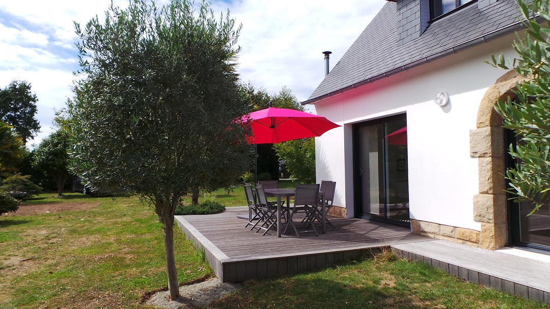 Location avec Jardin Finistere